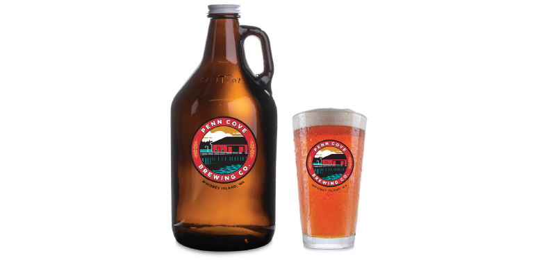 Penn Cove Brewing Company: Glassware