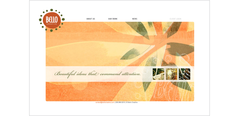 Bello Creative: Website