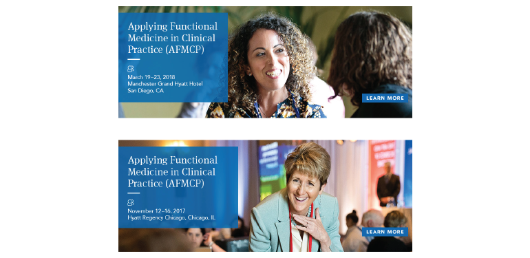 The Institute for Functional Medicine: Email Program Banner