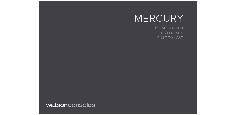 Watson: Product Brochure