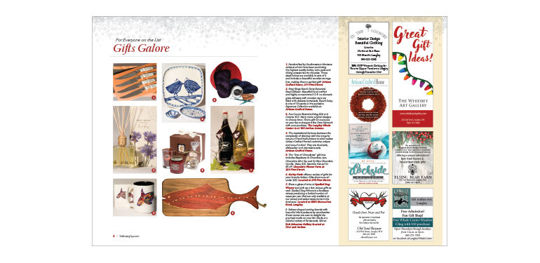 Langley Chamber of Commerce: 2018 Gift Guide